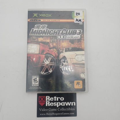 Midnight Club 3 Dub Edition - Xbox (Missing Manual)