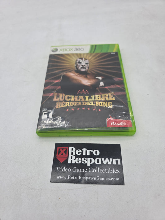 Lucha Libre AAA: Heroes del Ring - Xbox 360 (Complete)