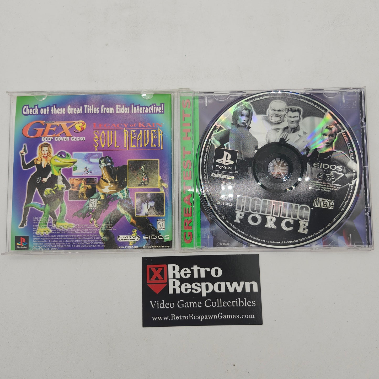 FAighting Force [Greatest Hits] - Playstation (Complete)