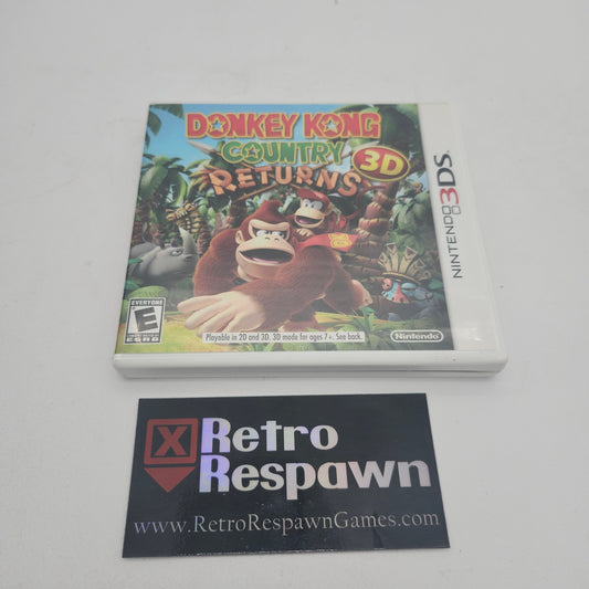 Donkey Kong Country Returns 3D - Nintendo 3DS (Complete)