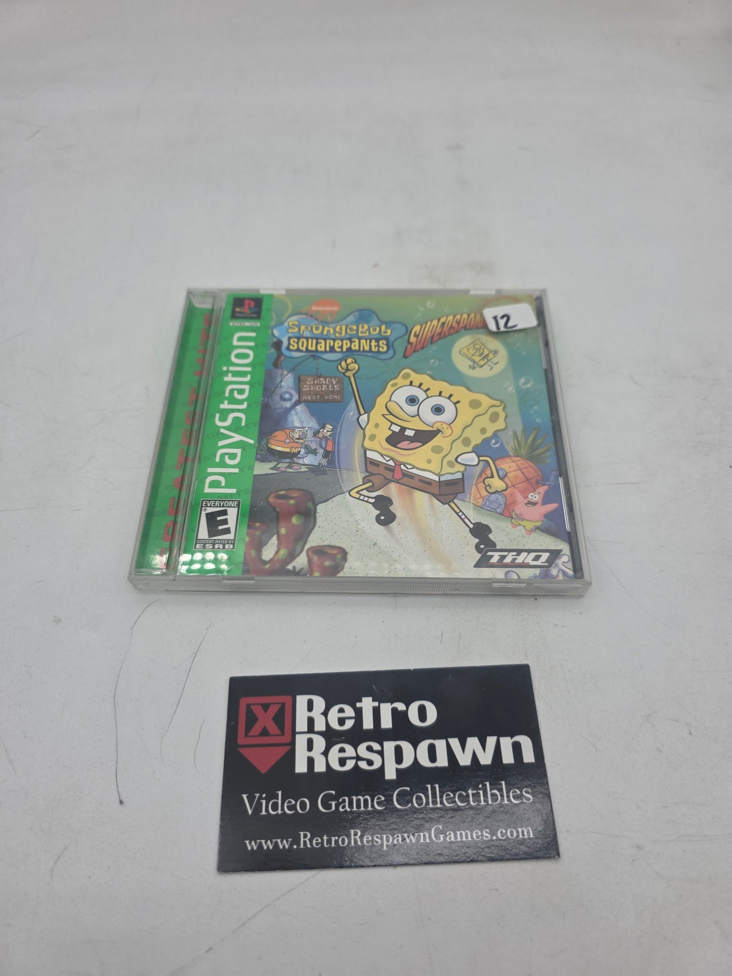 SpongeBob SquarePants Super Sponge [Greatest Hits] - Playstation (Complete)