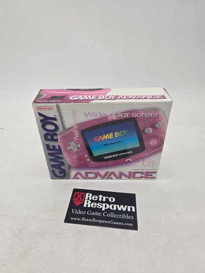 Fuschia Pink Gameboy Advance System - Gameboy Advance (Complete)