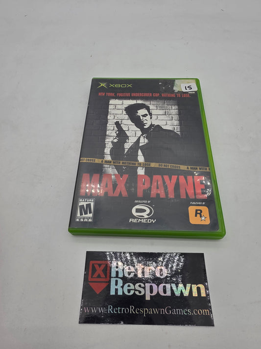 Max Payne - Xbox (Complete)