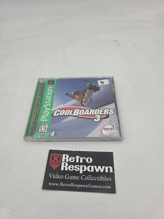 Cool Boarders 3 [Greatest Hits] - Playstation (Complete)