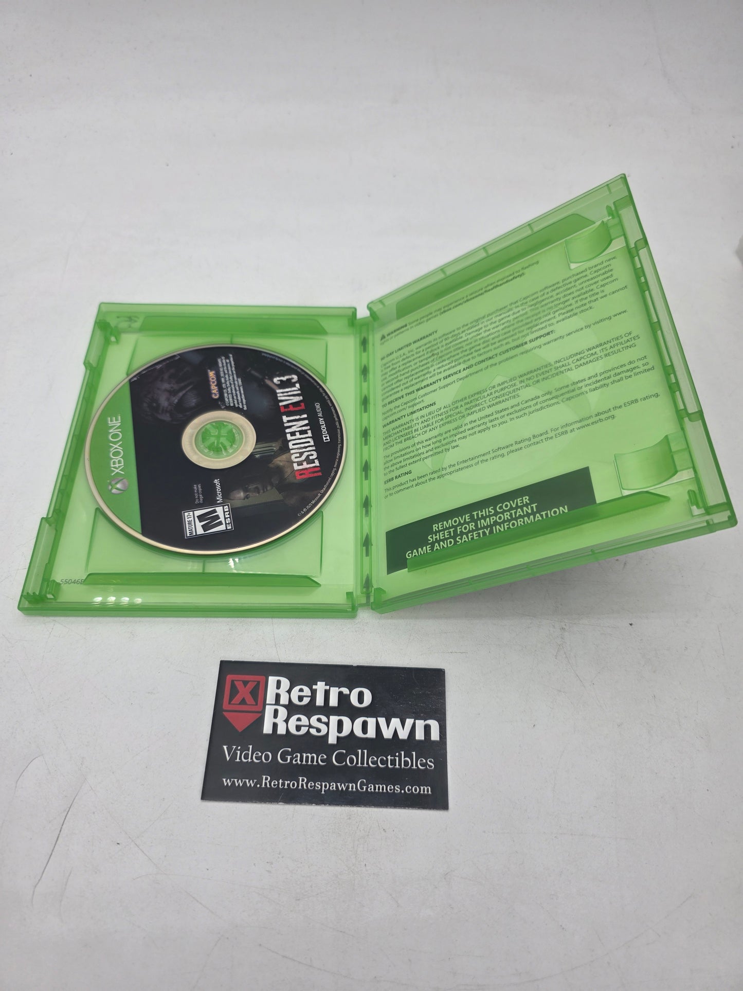 Resident Evil 3 - Xbox One (Complete)