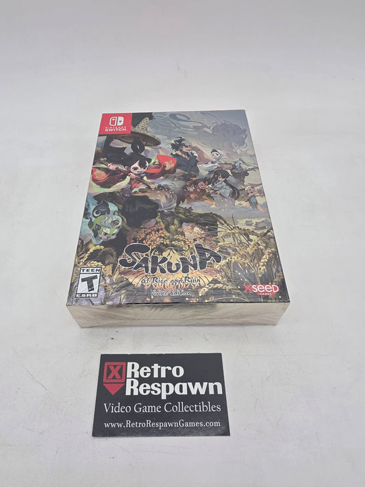 Sakuna: Of Rice and Ruin [Divine Edition] - Nintendo Switch (Sealed)