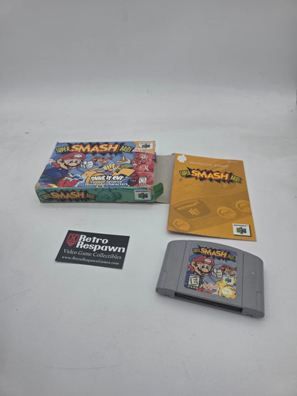 Super Smash Bros. - Nintendo 64 (Complete/Very Poor Shape)
