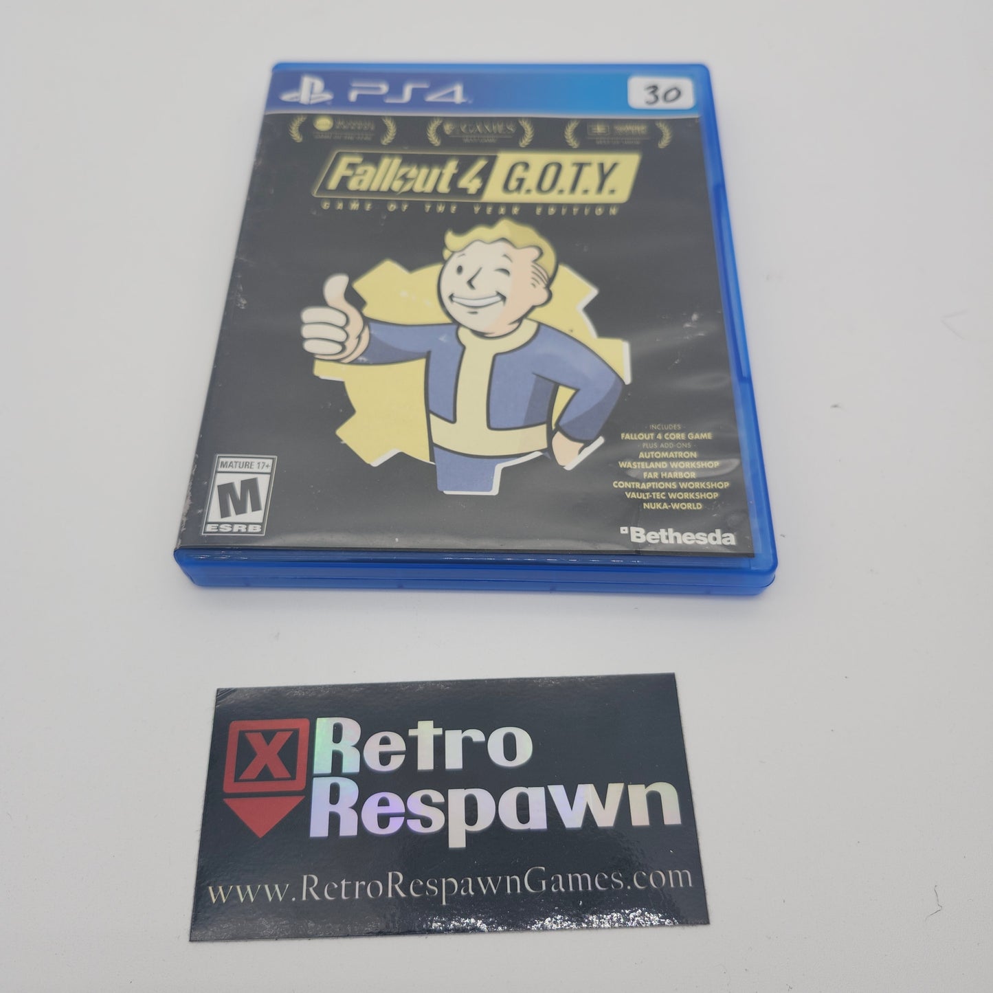 Fallout 4 [Game of the Year] - Playstation 4 (Complete)