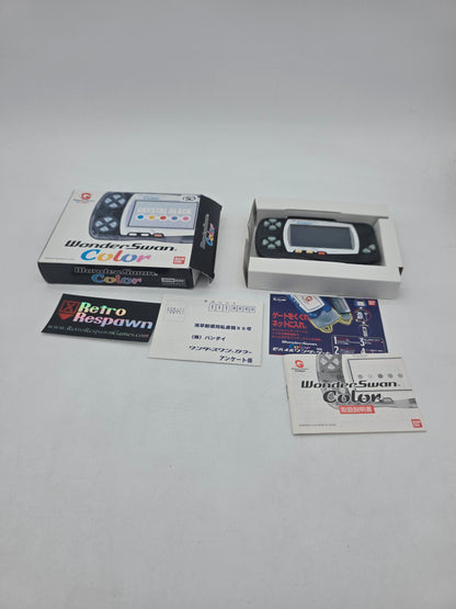 Wonderswan Color Console [Black] - WonderSwan Color (Complete)