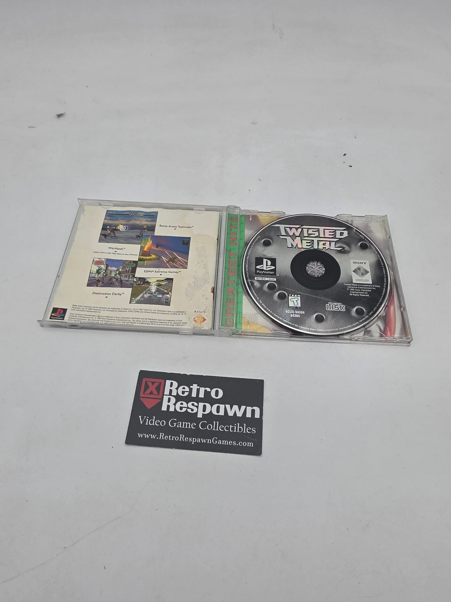 Twisted Metal  [Greatest Hits] - Playstation (Complete)