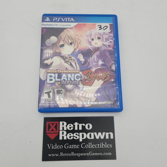 MegaTagmension Blanc + Neptune vs. Zombies - Playstation Vita (Complete)