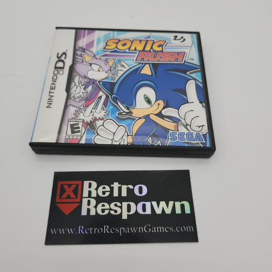 Sonic Rush - Nintendo DS (Complete)