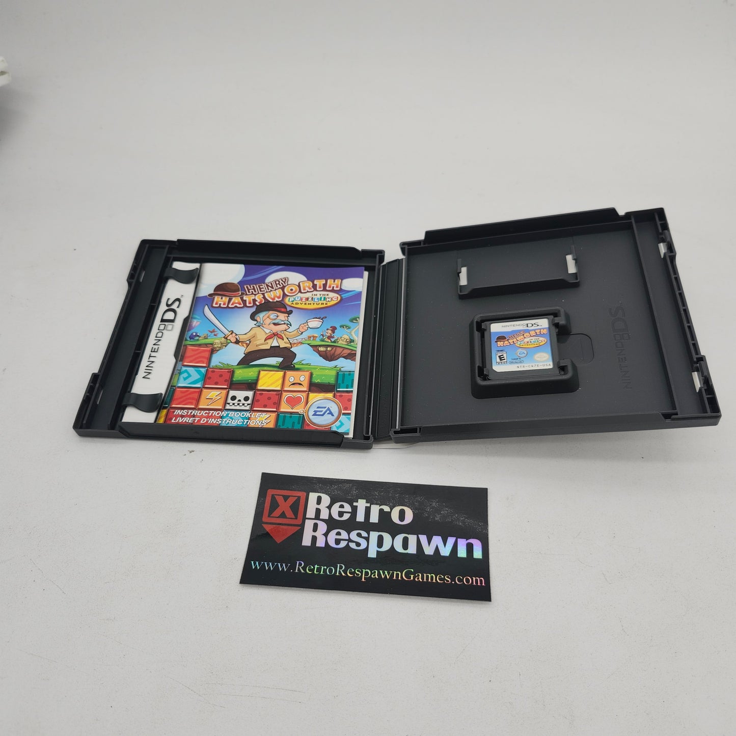 Henry Hatsworth in the Puzzling Adventure - Nintendo DS (Complete)