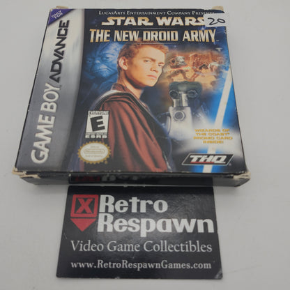 Star Wars The New Droid Army - GameBoy Advance (Missing Manual)