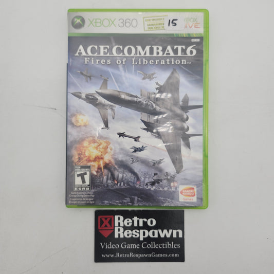 Ace Combat 6 Fires of Liberation - Xbox 360 (Complete)