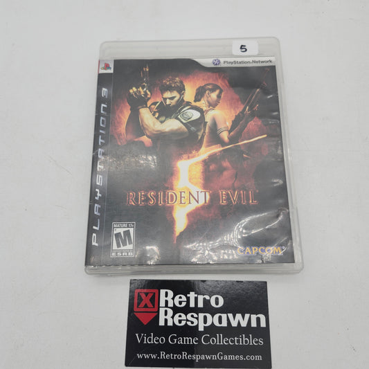 Resident Evil 5 - Playstation 3 (Complete)