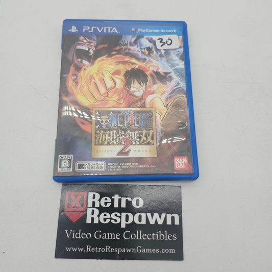 JP One Piece Kaizoku Musou 2 - JP Playstation Vita (Complete)