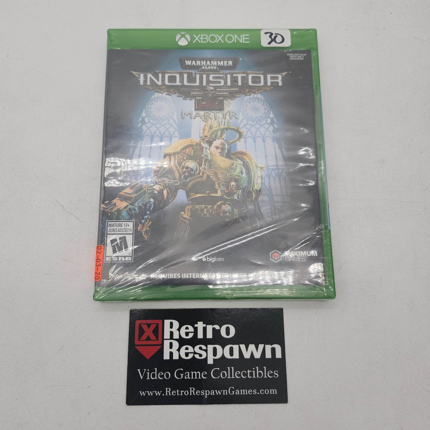 Warhammer 40,000: Inquisitor Martyr - Xbox One (Sealed)