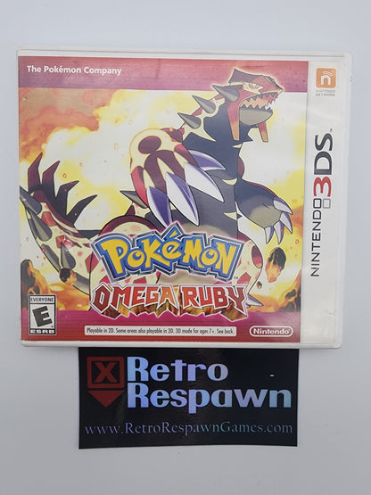 Pokémon Omega Ruby Version - Nintendo 3DS (No Manual)
