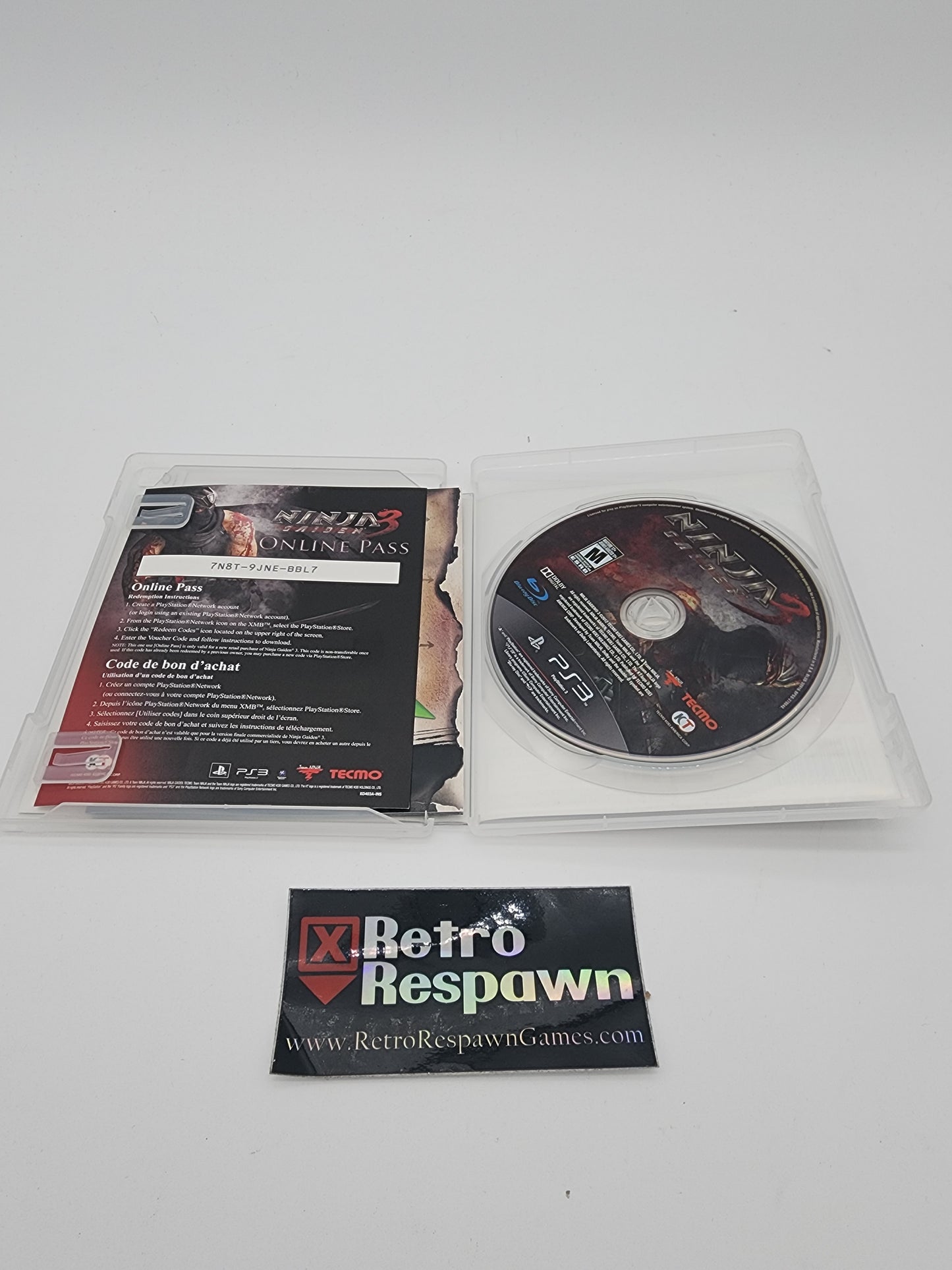 Ninja Gaiden 3 - Playstation 3 (Complete)