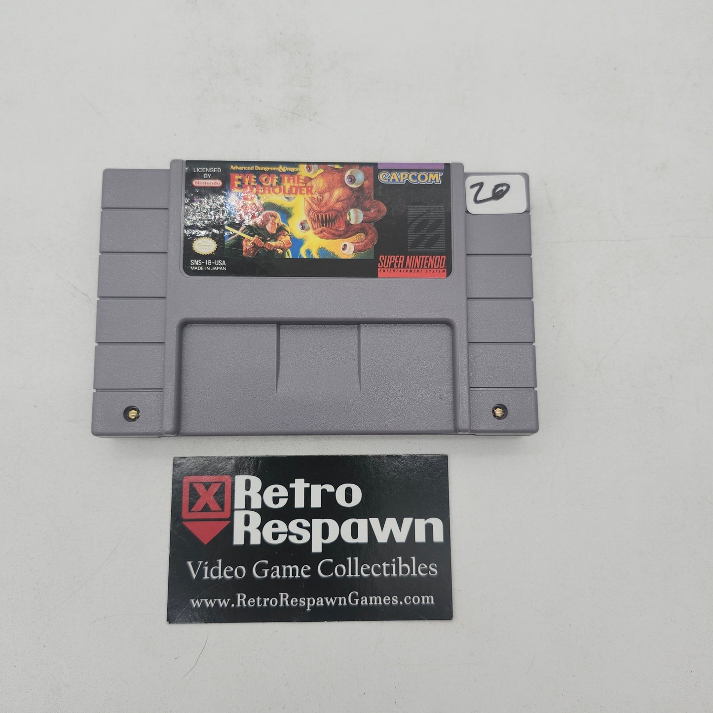 Advanced Dungeons & Dragons Eye of the Beholder - Super Nintendo (Game Only)