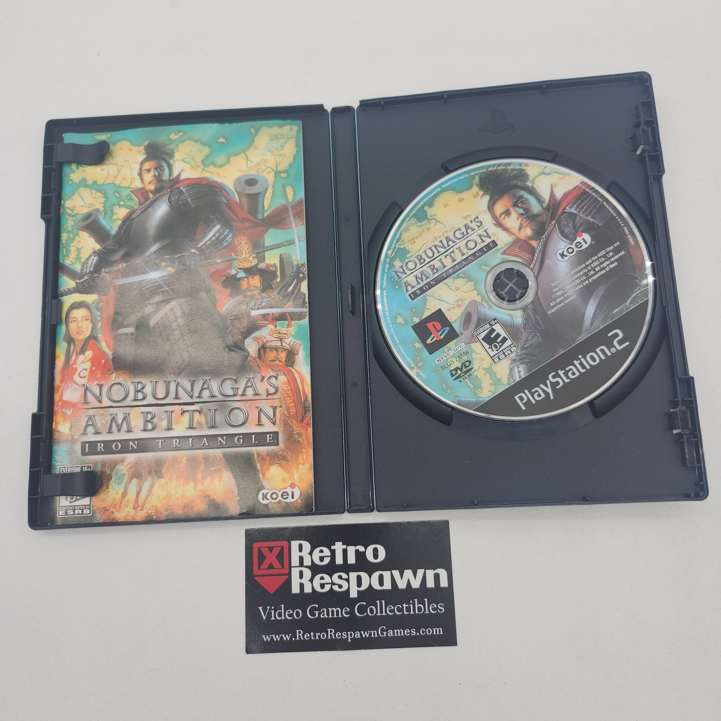 Nobunaga's Ambition Iron Triangle - Playstation 2 (Complete)