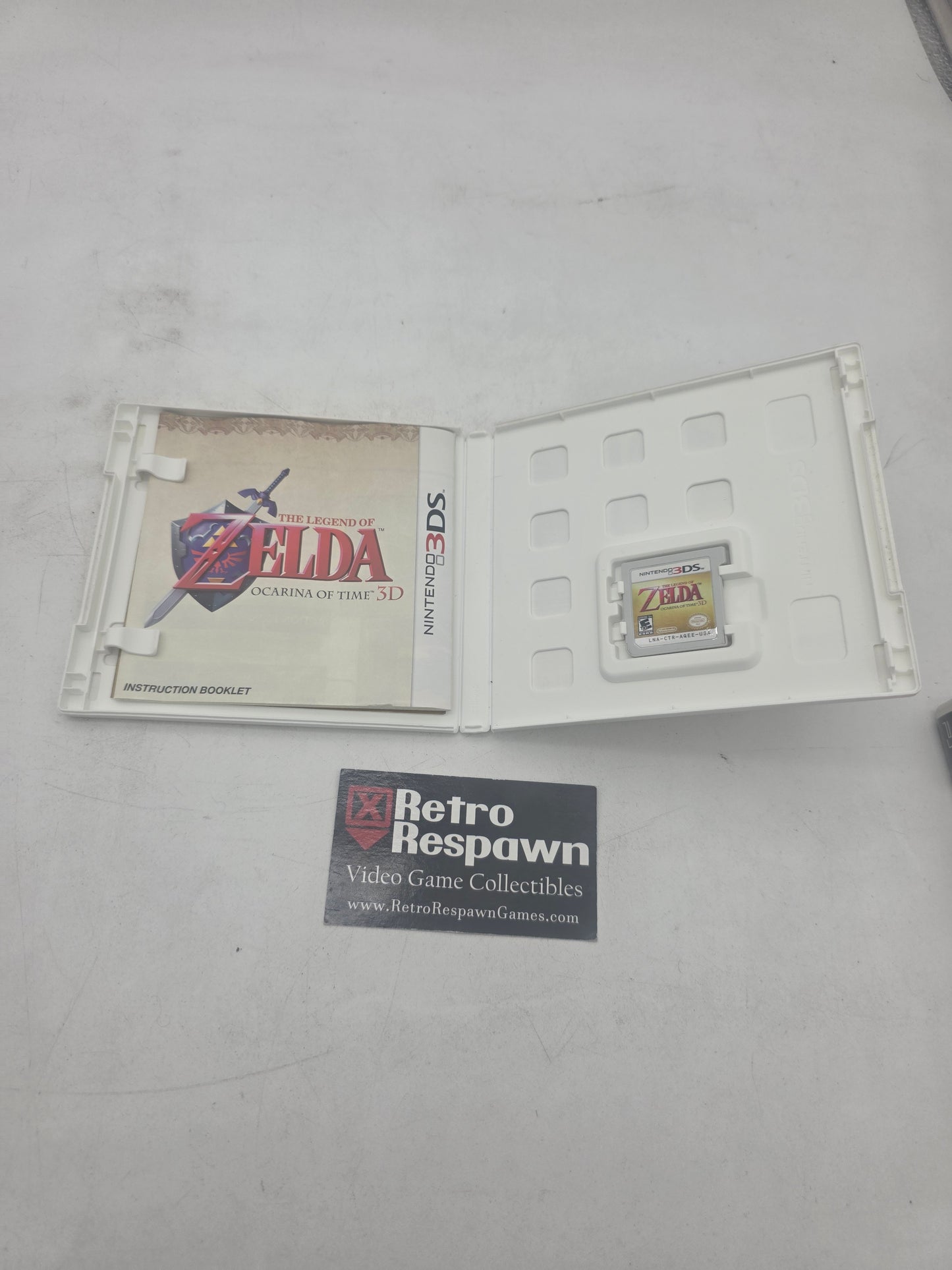 Zelda Ocarina of Time 3D - Nintendo 3DS (Complete)