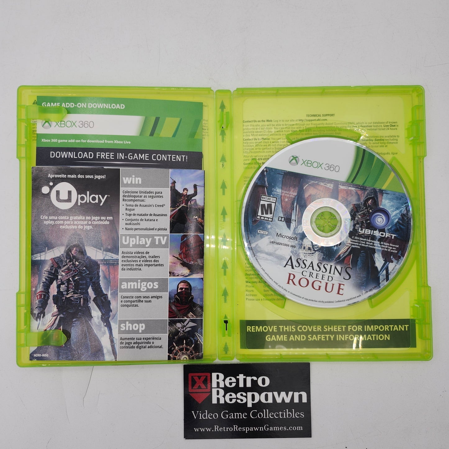 Assassin's Creed: Rogue [Limited Edition] - Xbox 360 (Complete)