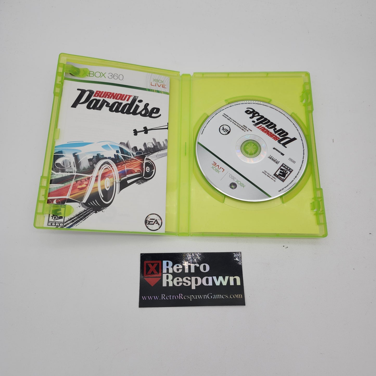 Burnout Paradise - Xbox 360 (Complete)