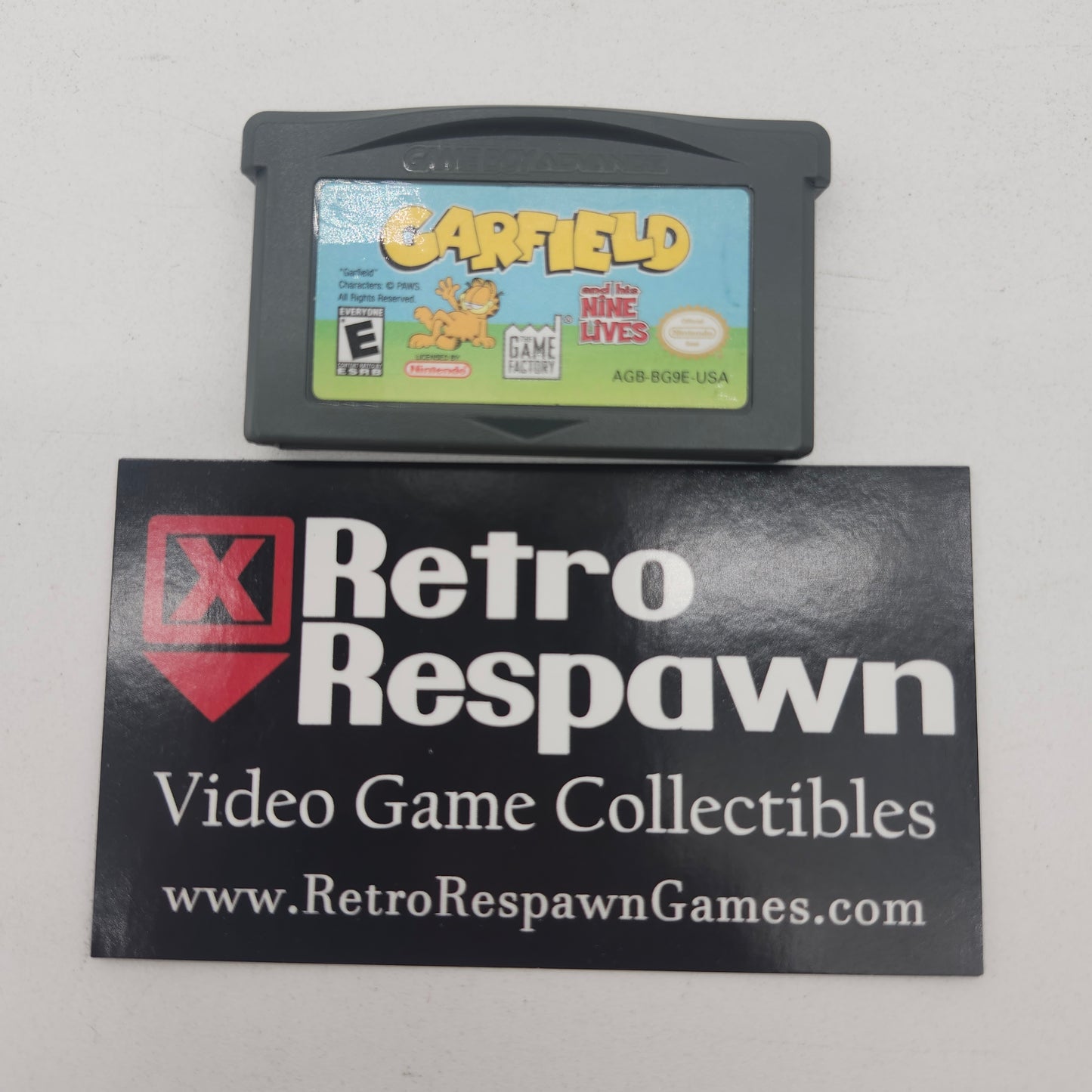 Garfield And His Nine Lives - GameBoy Advance (Game Only)