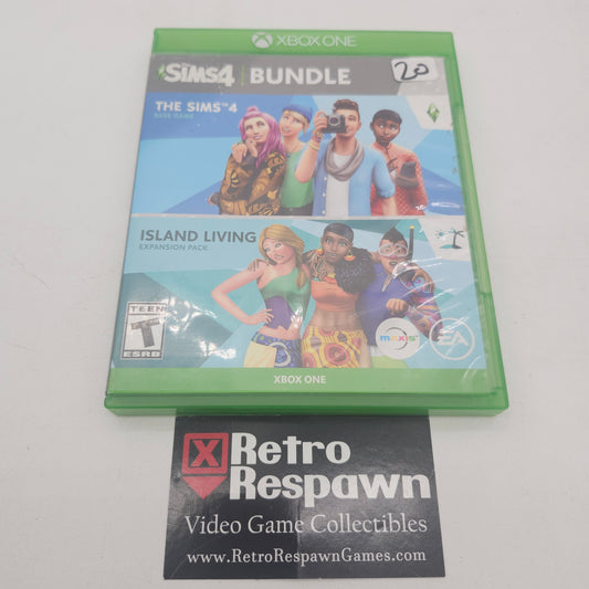 Sims 4 Bundle: Island Living - Xbox One (Complete)