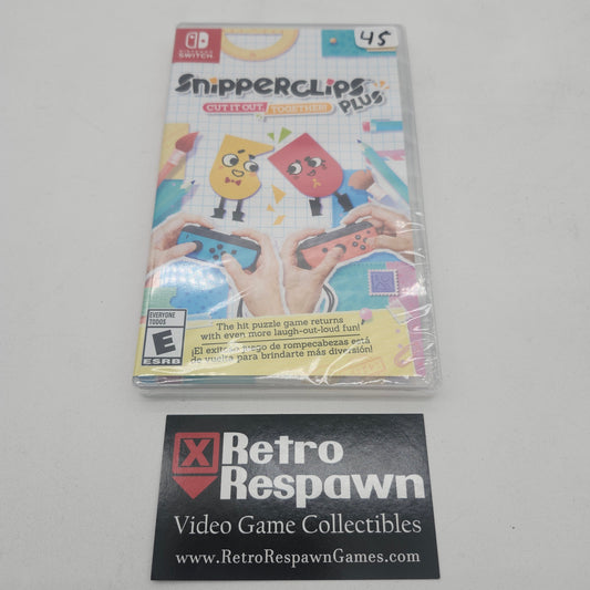 Snipperclips Plus - Nintendo Switch (Sealed)