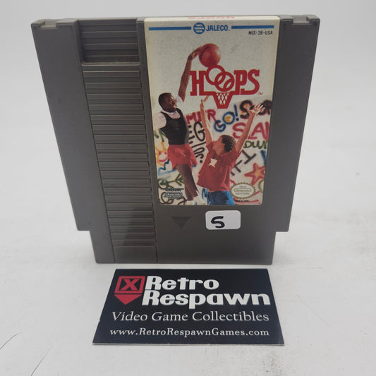 Hoops - NES (Game Only)