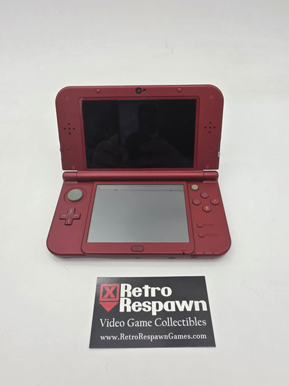 New Nintendo 3DS XL Red - Nintendo 3DS (Console + Charger)