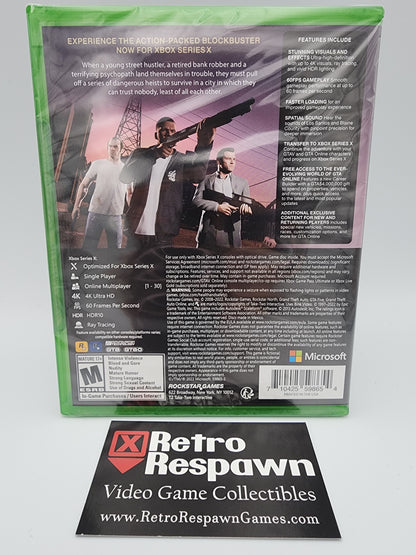 Grand Theft Auto 5 - Xbox Series X (New)