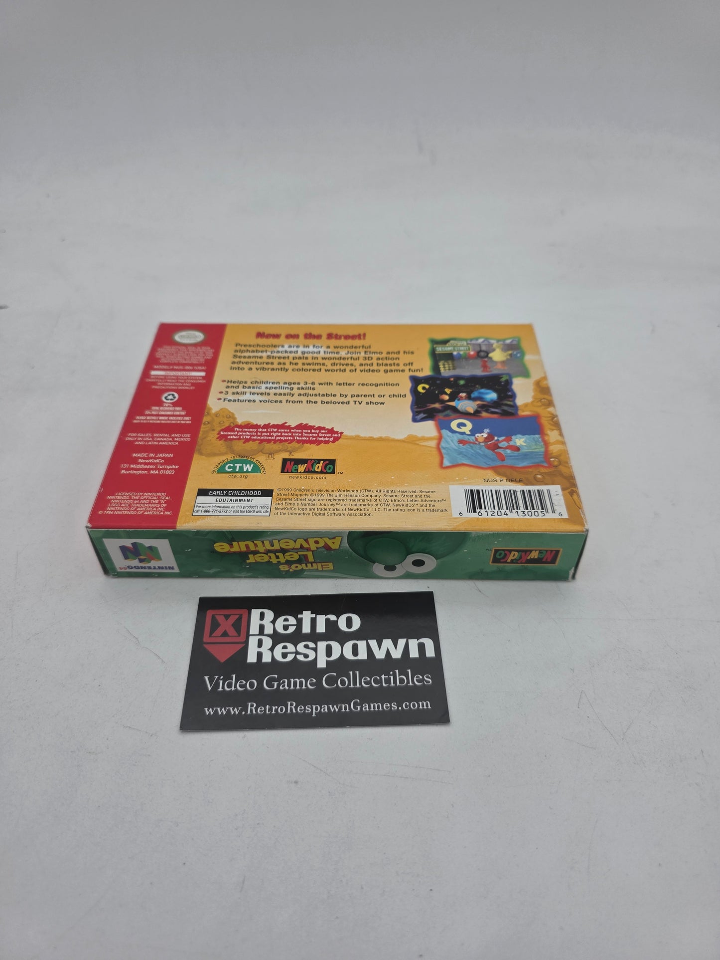 Elmo's Letter Adventure - Nintendo 64 (Complete)