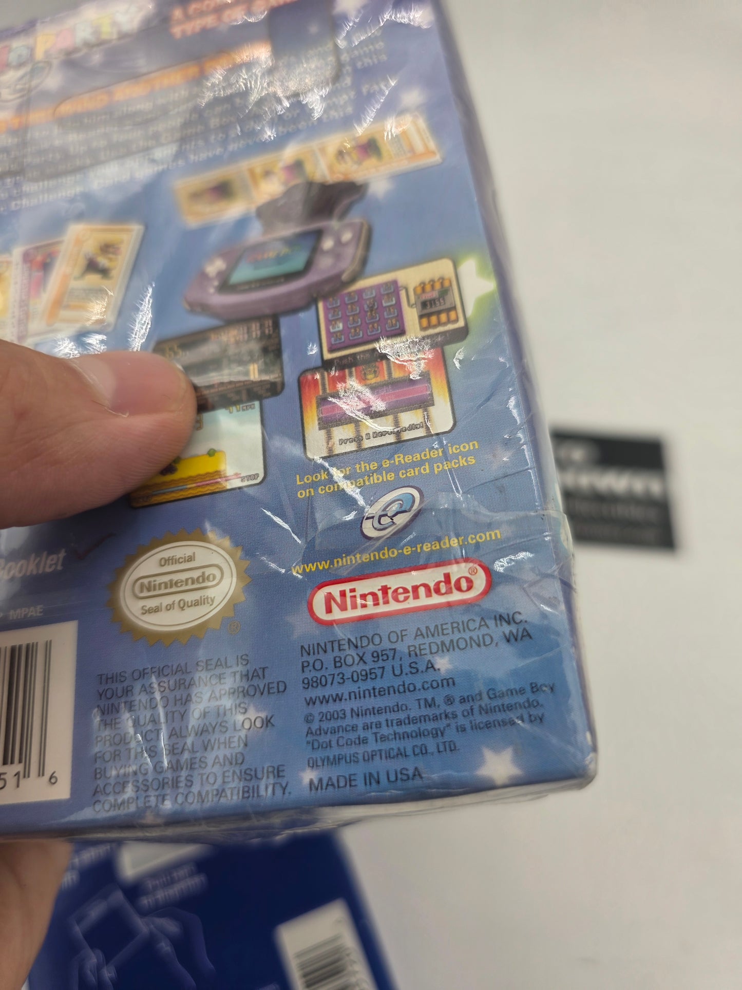 Mario Party E-Reader - GameBoy Advance (Sealed)