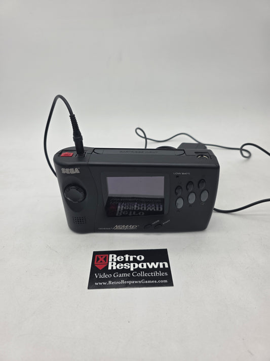 Sega Nomad - Sega Genesis (Console + Powercord)