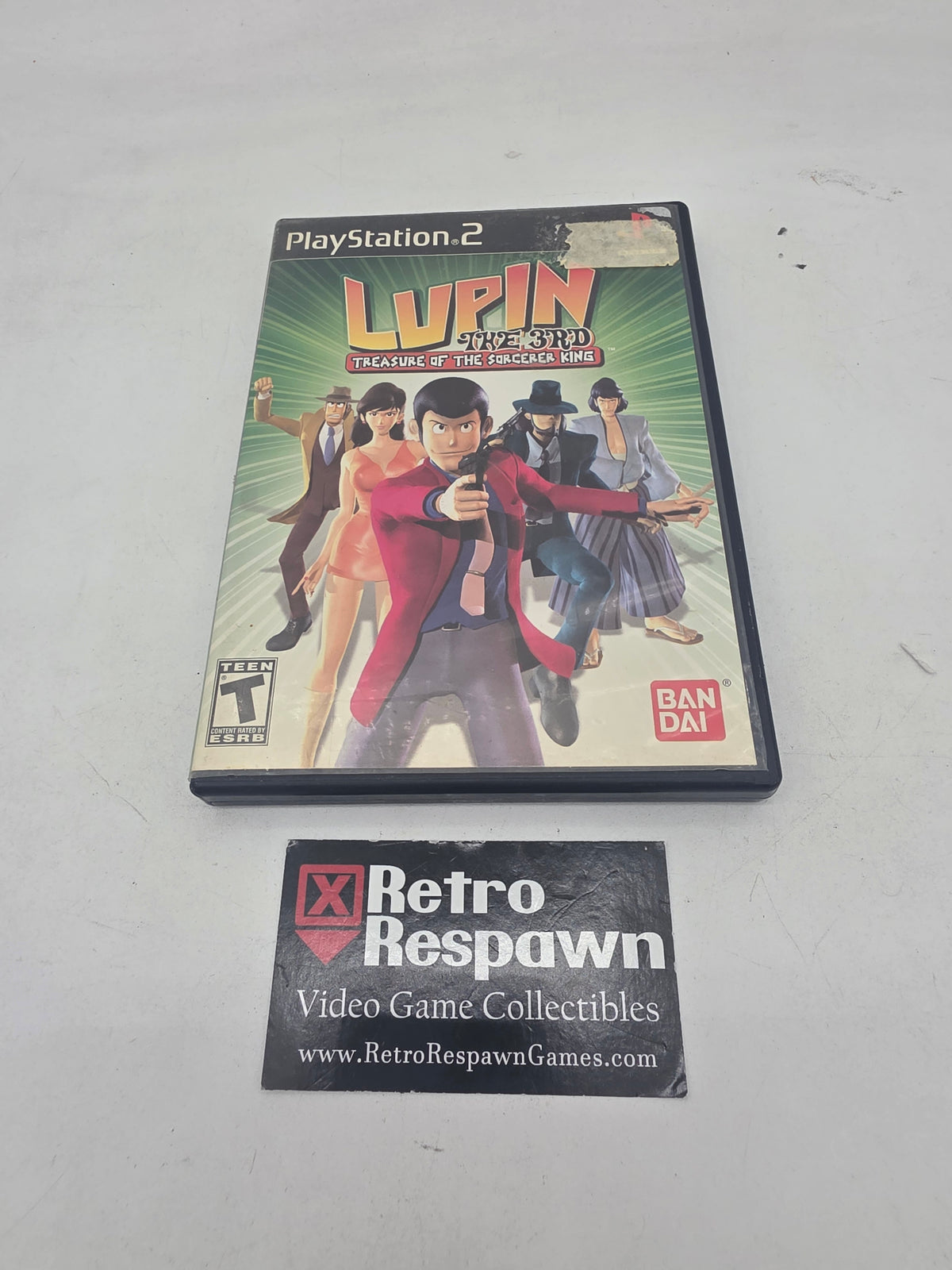 Lupin the 3rd Treasure of the Sorcerer King - Playstation 2 (Complete)