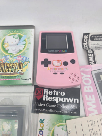 [Backlit OLD MOD] Hello Kitty Gameboy Color - JP Gameboy Color (Complete)