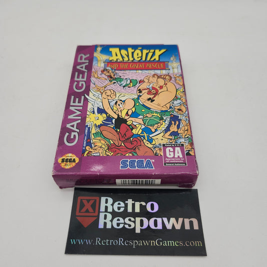 Asterix and the Great Rescue - Sega Game Gear (Complete)
