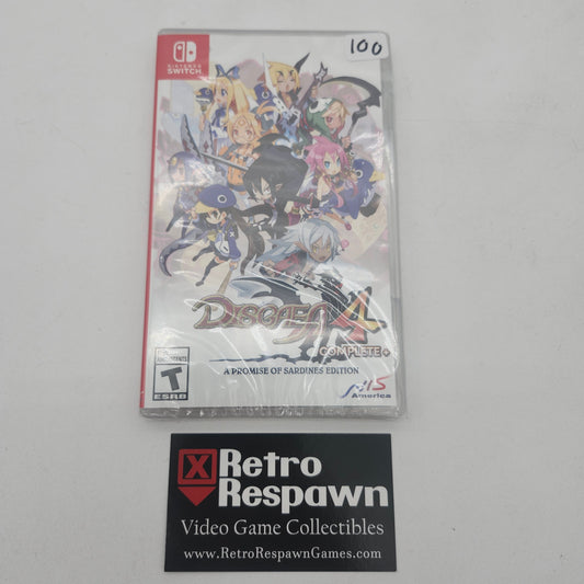 Disgaea 4 Complete+ - Nintendo Switch (Sealed)