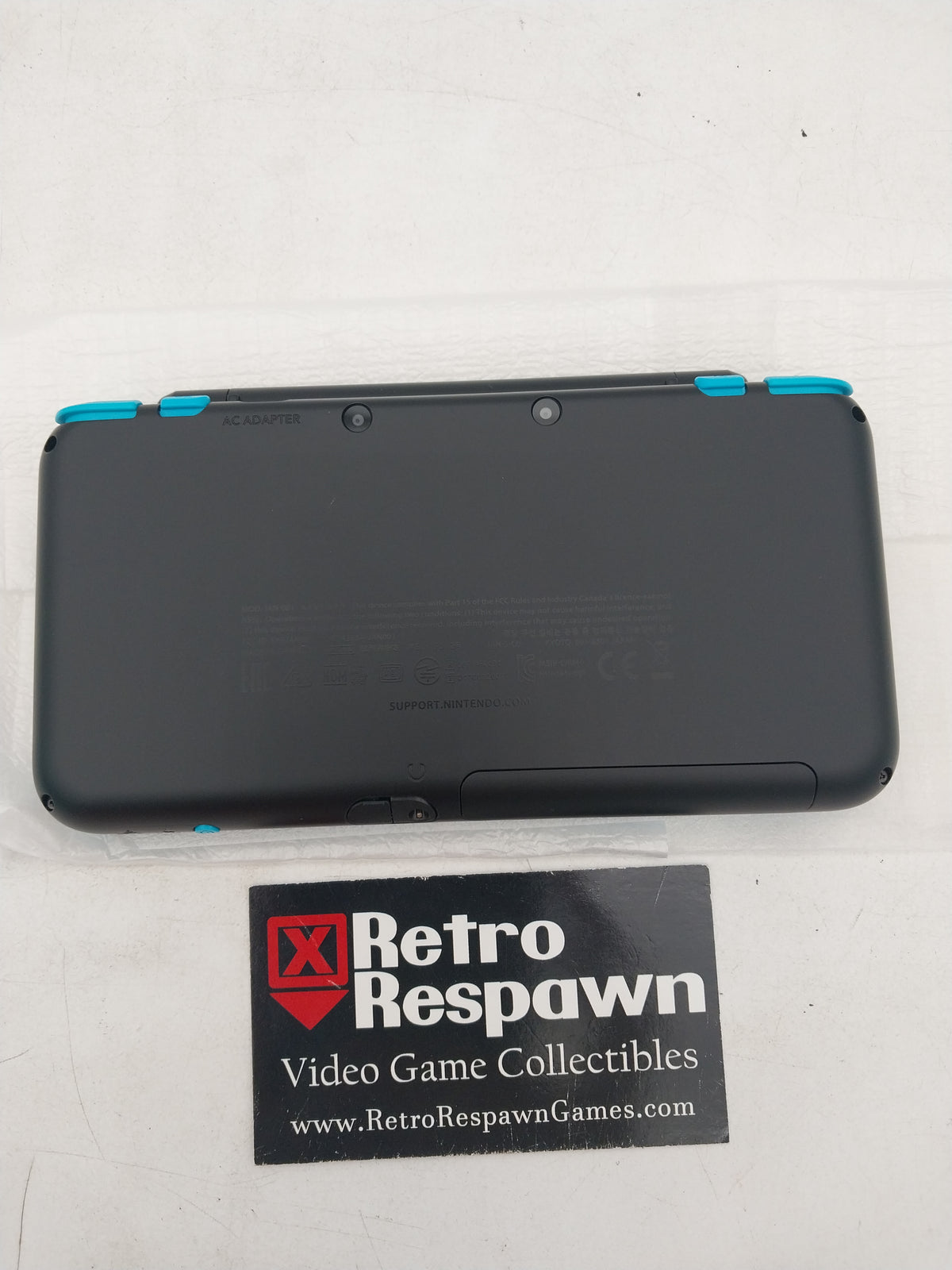 New Nintendo 2DS XL Black & Turquoise [Mario Kart 7 Bundle] - Nintendo 3DS (Complete)