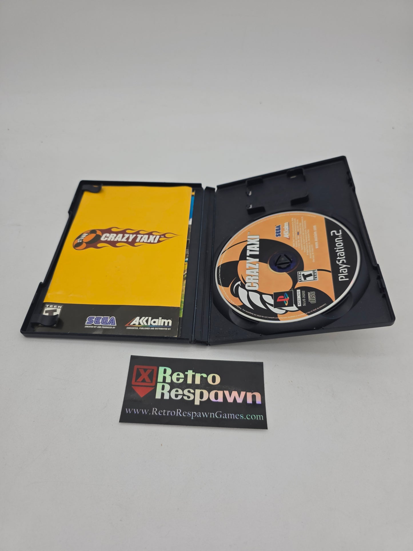Crazy Taxi [Bonus Guide] - Playstation 2 (Complete)
