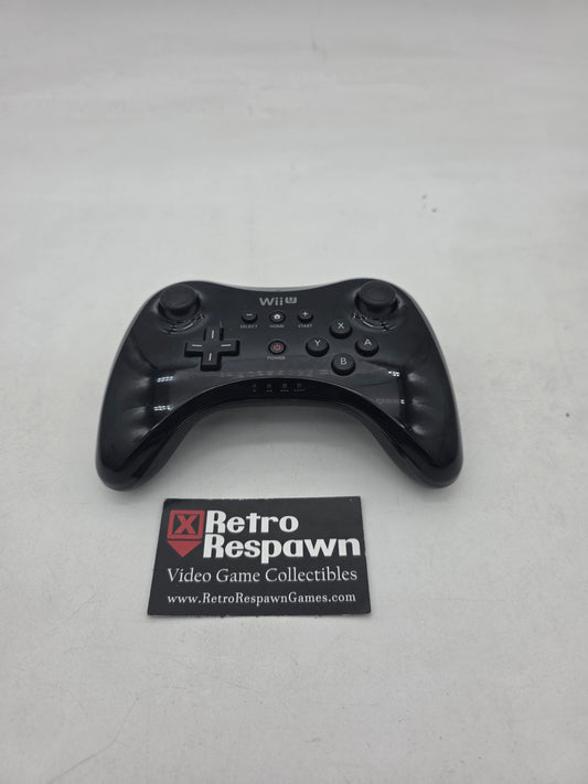Wii U Pro Controller Black - Wii U (Controller Only)