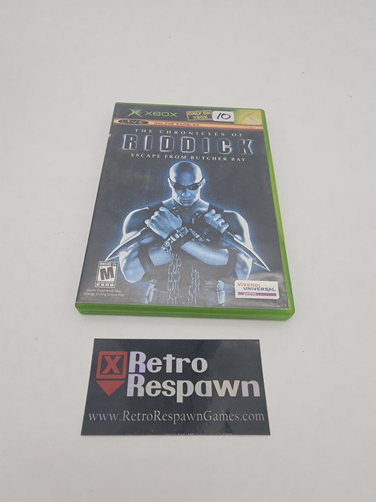 Chronicles of Riddick: Escape from Butcher Bay - Xbox (Complete)