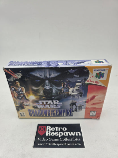 Star Wars Shadows of the Empire - Nintendo 64 (Complete)