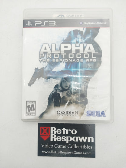 Alpha Protocol - Playstation 3 (Complete)