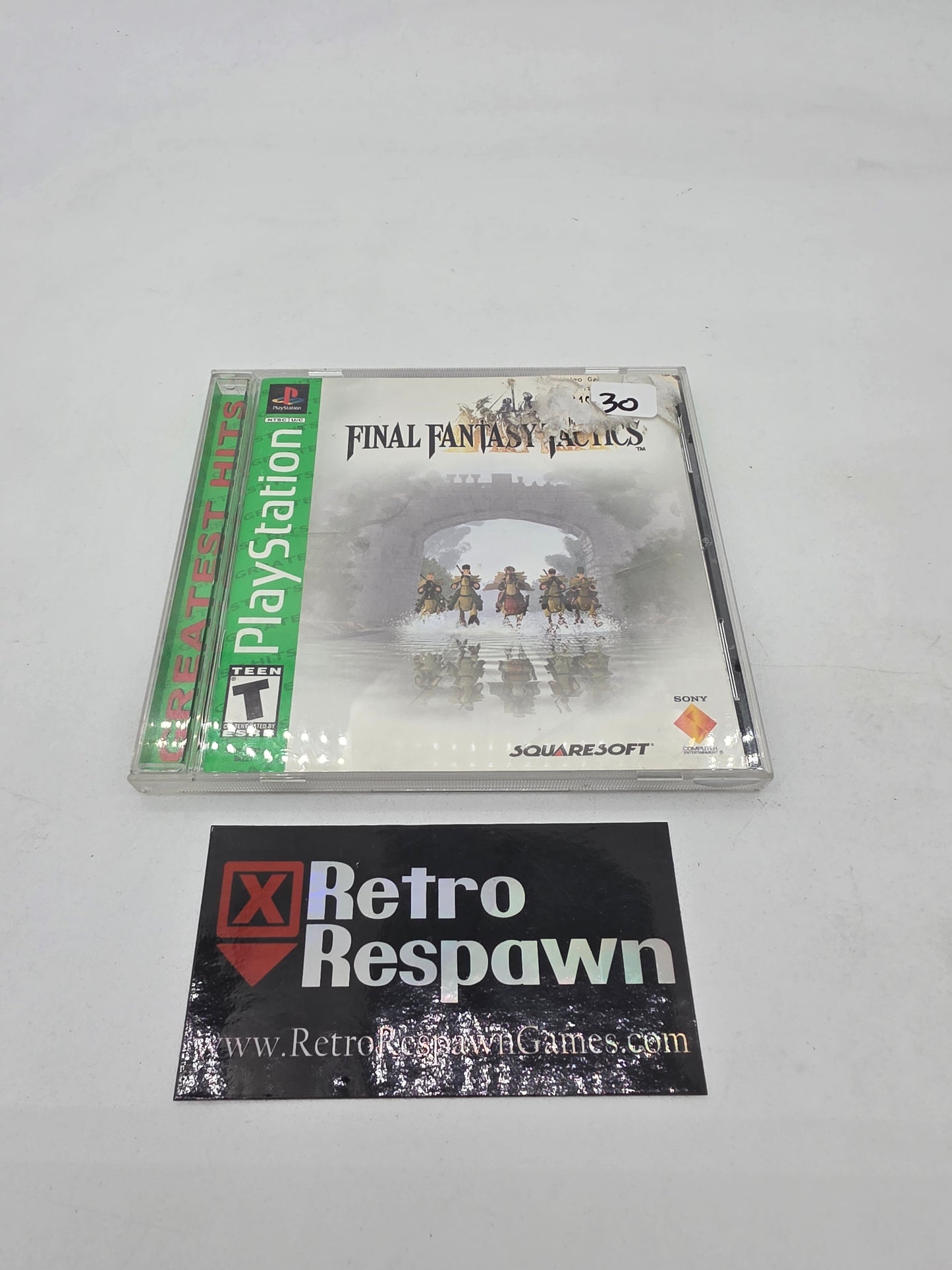 Final Fantasy Tactics [Greatest Hits] - Playstation (Complete)