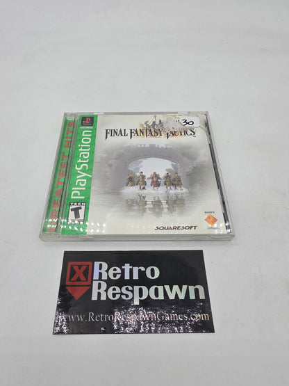 Final Fantasy Tactics [Greatest Hits] - Playstation (Complete)
